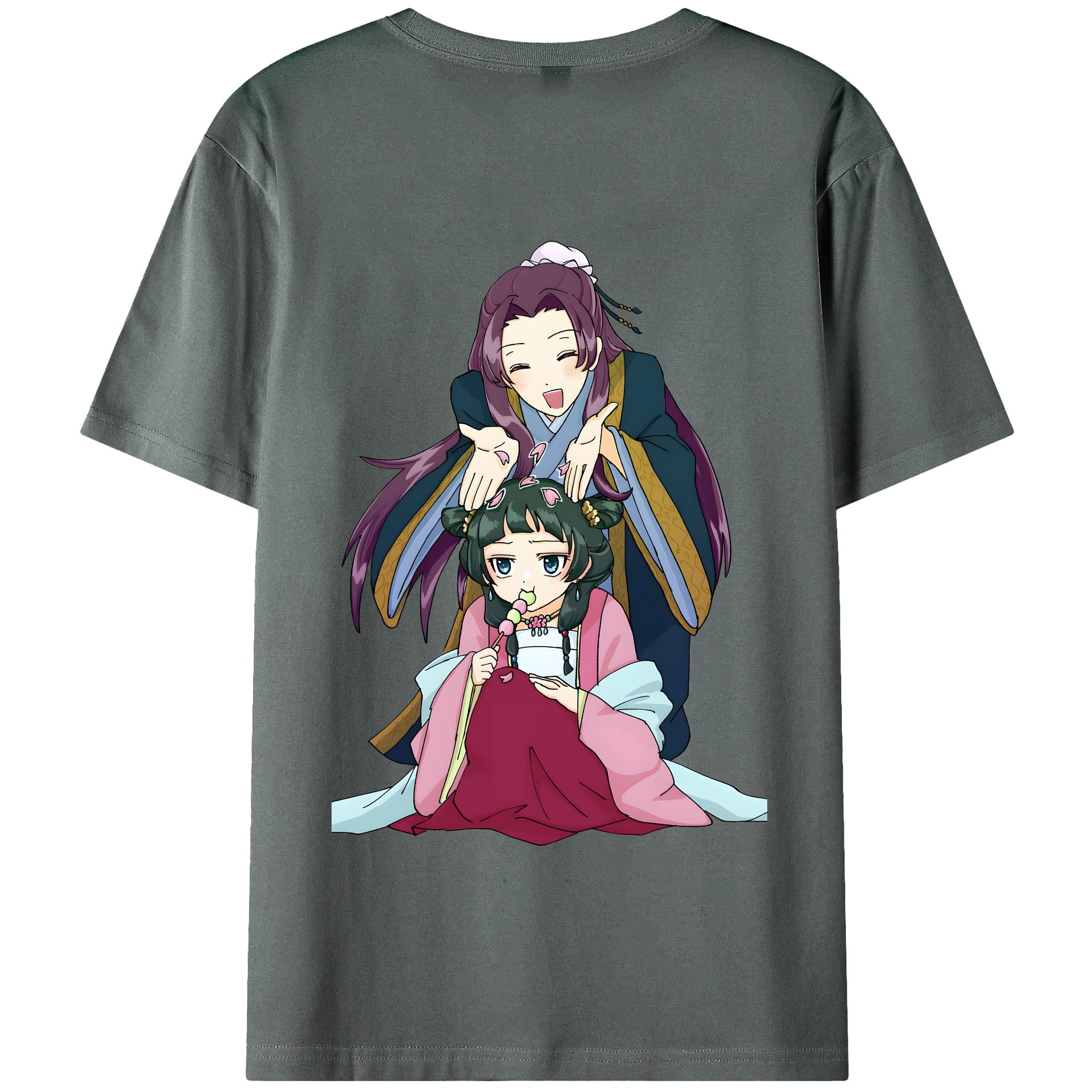 （画像用） 薬屋のひとりごと The Apothecary Diaries 綿100％半袖Tシャツ（背面プリント）